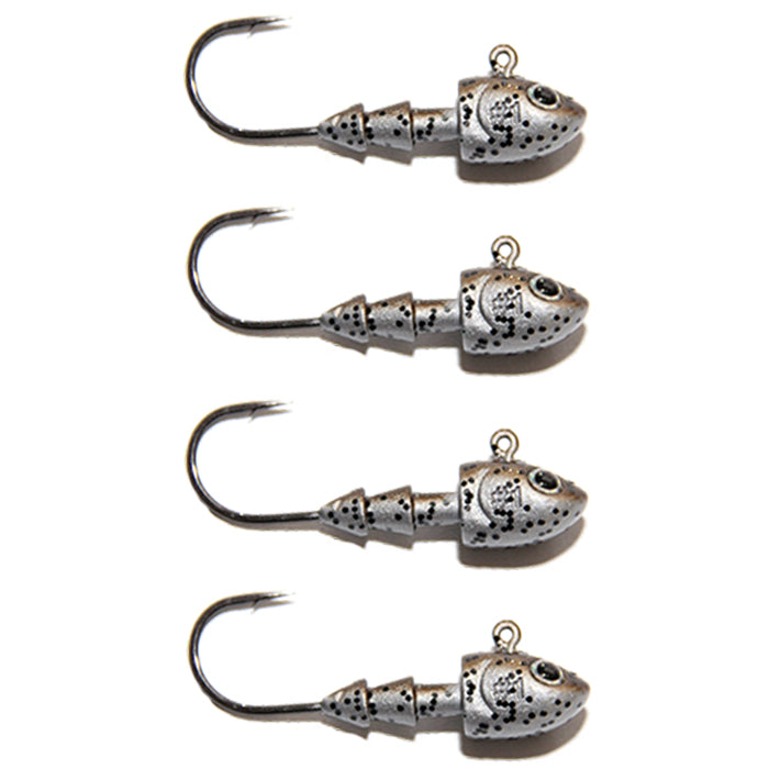 Kegga Deeps Jig Heads 1/4oz 1/6oz 1/8oz Camo Size #1X BKK Qty 4 Dam – Kegga  Lures