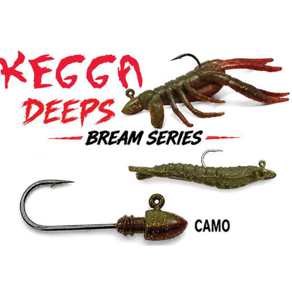Kegga Deeps Jig Heads Bream Series