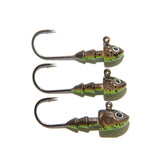 Kegga Deeps Jigs Heads Green Pumpkin