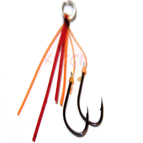Kegga Stinger Hooks Duel Colour Orange Red