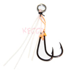 Kegga Stinger Hooks Clear ZX