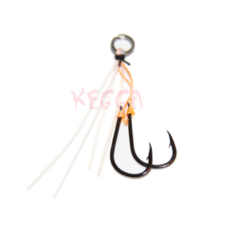 Kegga Stinger Hooks - Clear #8