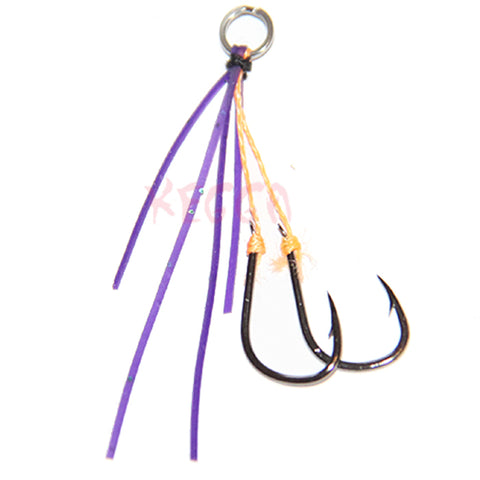 Kegga Stinger Hooks Purple BKK Hooks