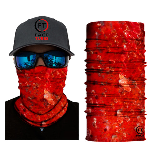 Face Tubes Red Rock Cod Neck Gaiters
